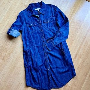 Banana Republic denim shirt dress - 2P